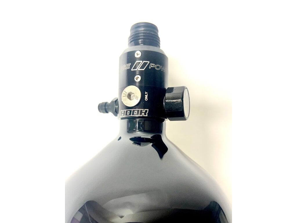 Bunker Kings Bunkerkings FN Lite Air Tank w/ Hook Regulator - 80ci - Black WKS