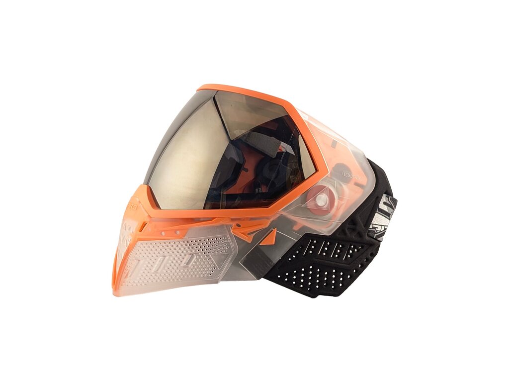 Empire Empire EVS Goggles - Clear/ Orange - Black Chrome Lens
