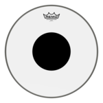 Remo Remo Smooth White Controlled Sound Black Dot on Top Bass Drum