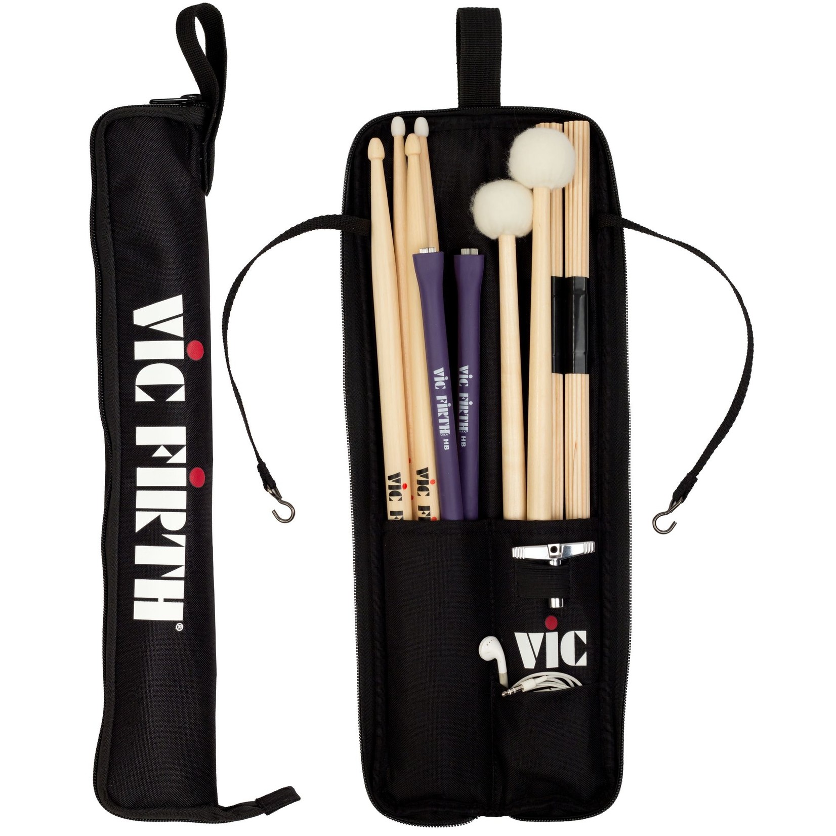 Vic Firth Vic Firth Essentials Stick Bag -- Black