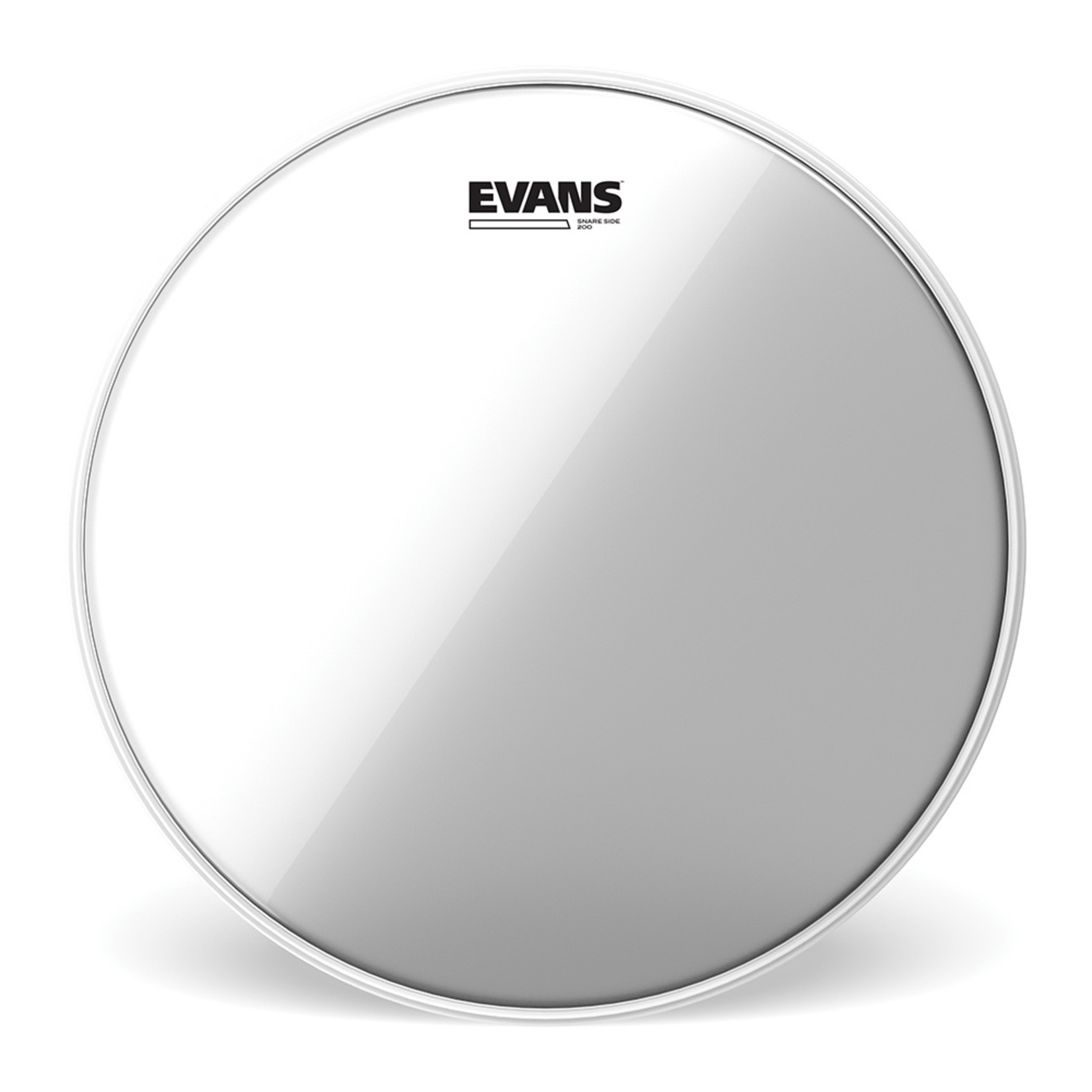 Evans Hazy 200 Snare Side - Forks Drum 