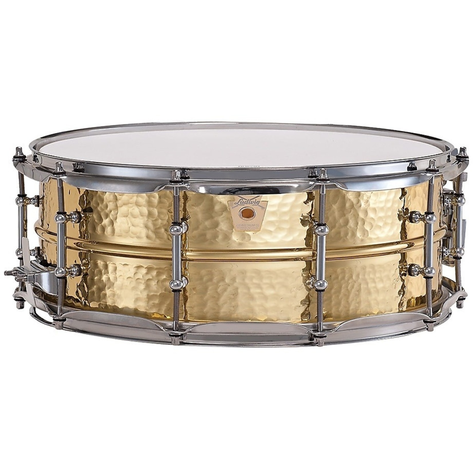 Ludwig Ludwig 5X14 Supraphonic Brass Snare Drum / Tube Lugs / Hammered Shell