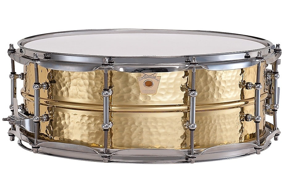 Ludwig 5X14 Supraphonic Brass Snare Drum / Tube Lugs / Hammered Shell