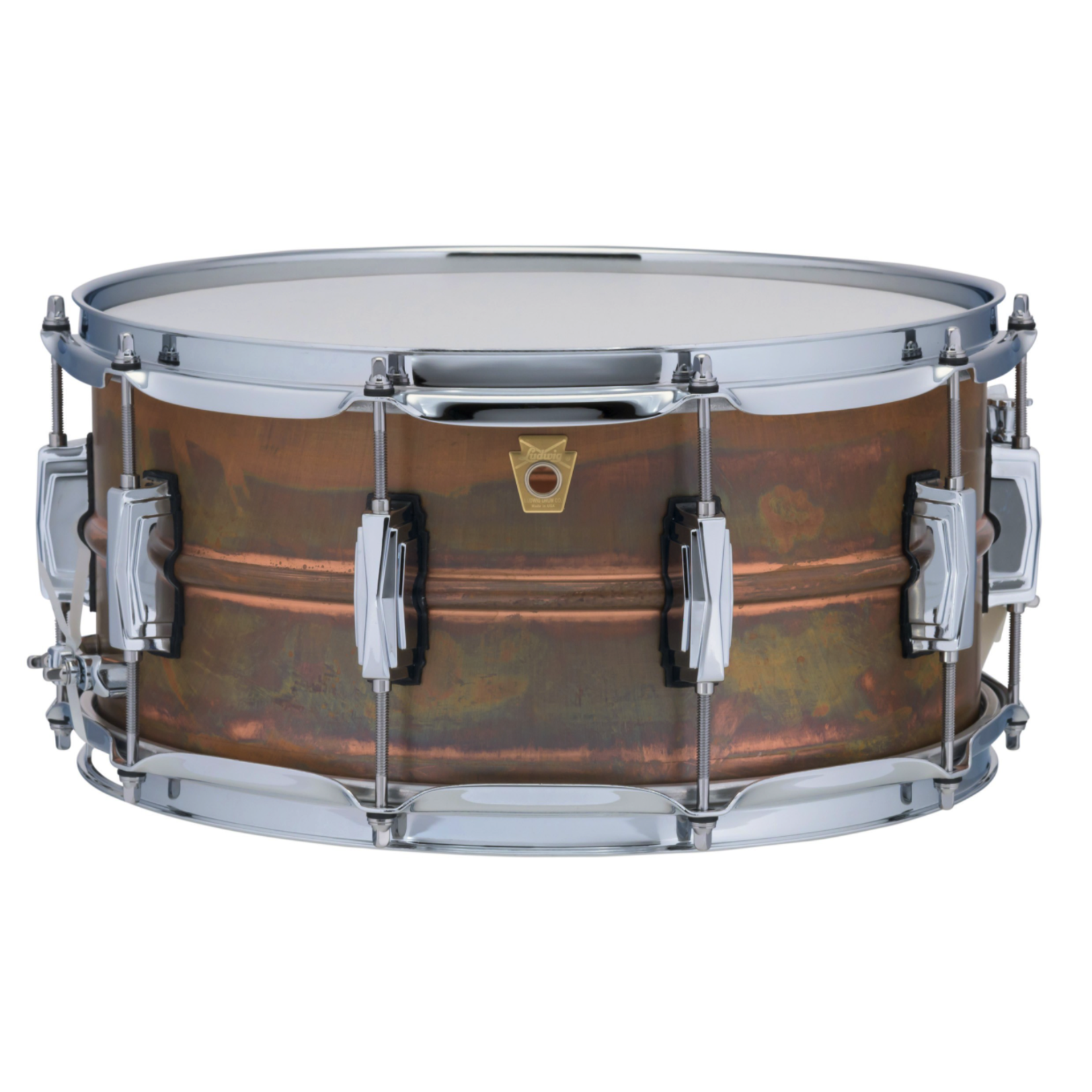 Ludwig Ludwig 6.5X14 Raw Copper Phonic Snare Drum / Imperial Lugs