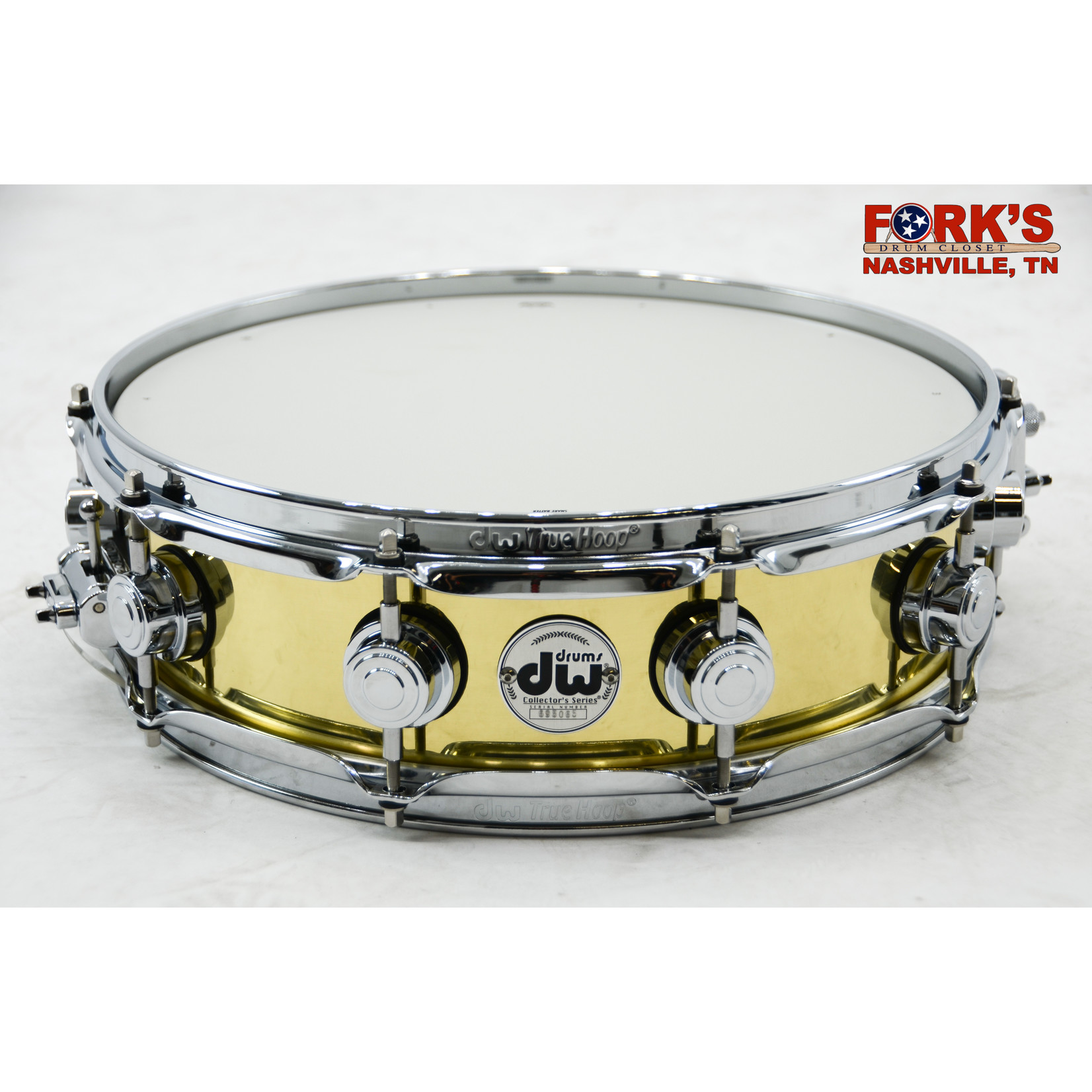 DW DW Collectors 4x14 Bell Brass Snare Drum