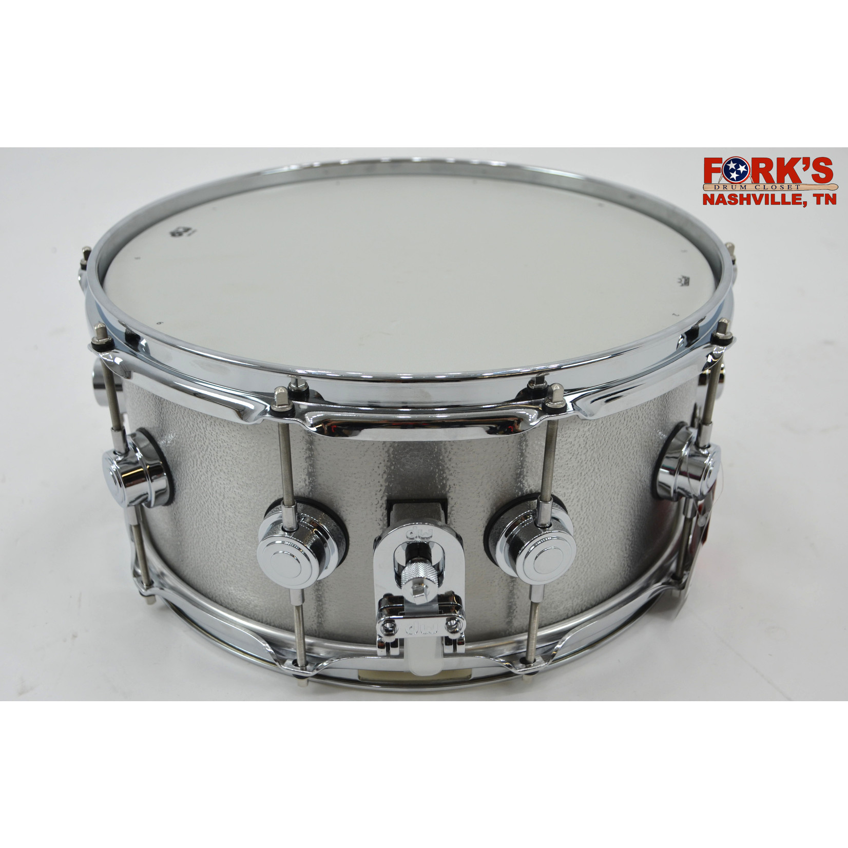 DW DW Collectors 6.5x14 Aluminum Wrinkle Coat Snare Drum