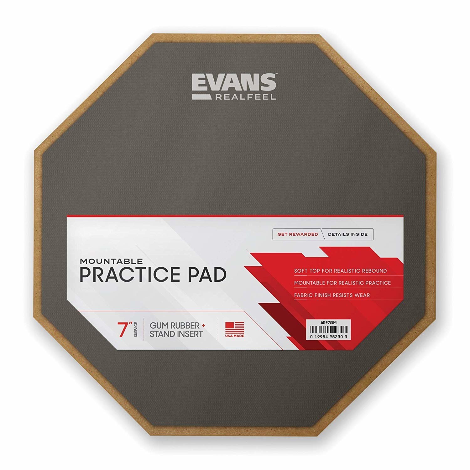 Evans RealFeel ARF7GM Apprentice Practice Pad