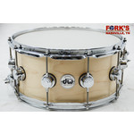 DW DW Collectors Maple 6.5x14 Snare Drum “Satin Natural”