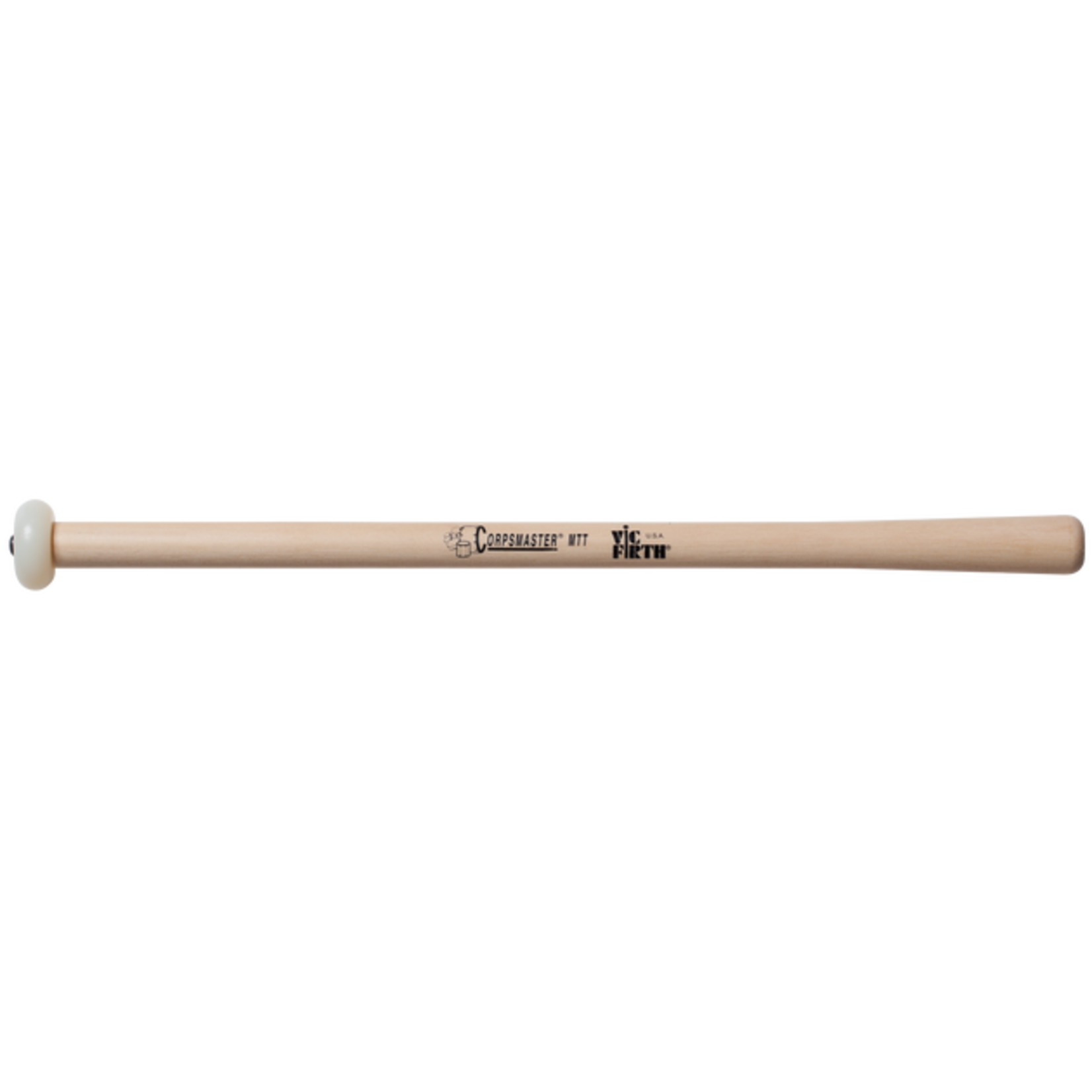 Vic Firth Vic Firth Corpsmaster® Multi-Tenor mallet -- x-hard, tapered hickory shaft