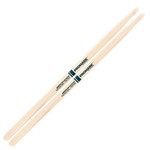 Promark ProMark Classic Forward 7A Raw Hickory, Oval Wood Tip Drumstick