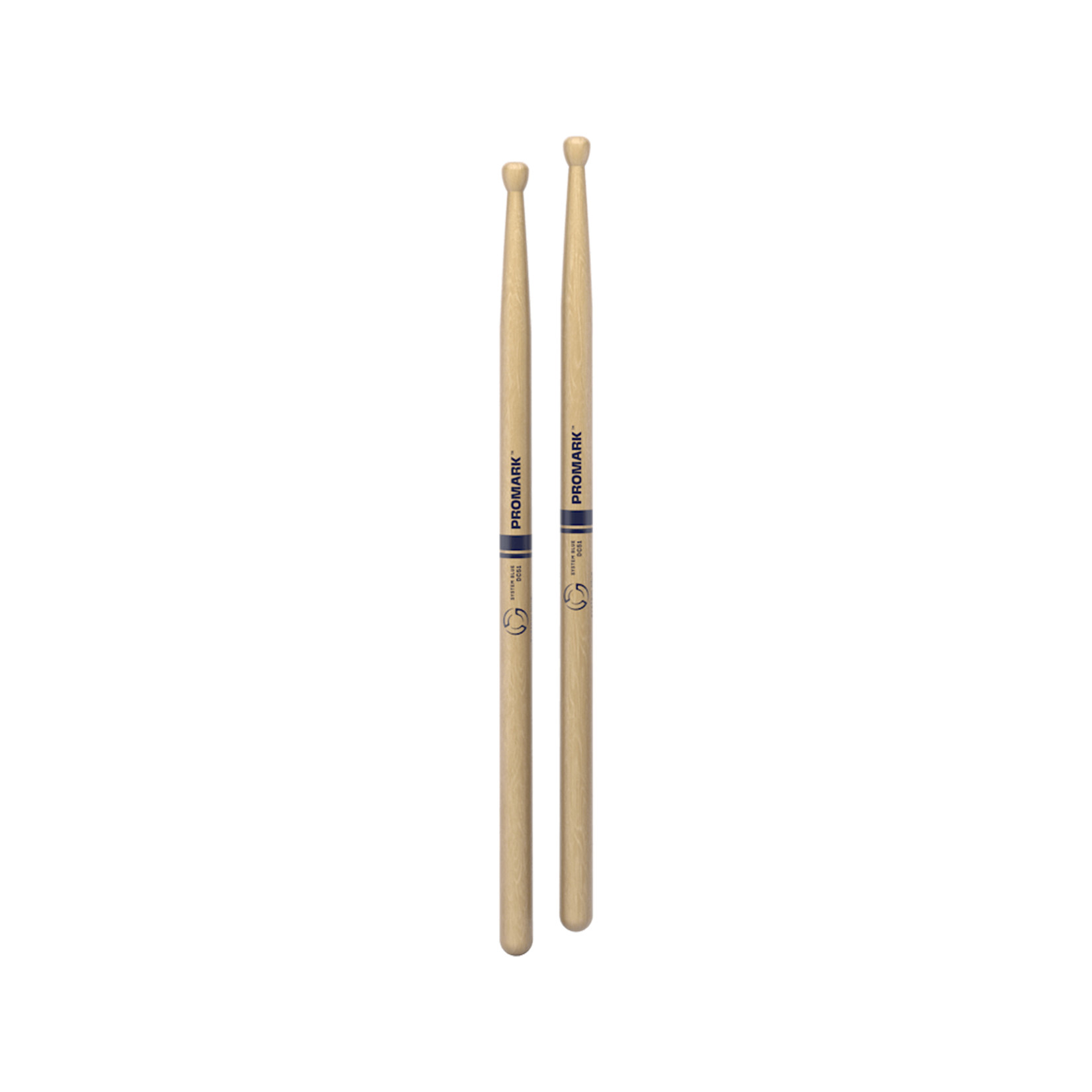 Promark ProMark System Blue DC51 Hickory Wood Tip Drumstick