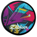 Zildjian Zildjian Graffiti Practice Pad 6in