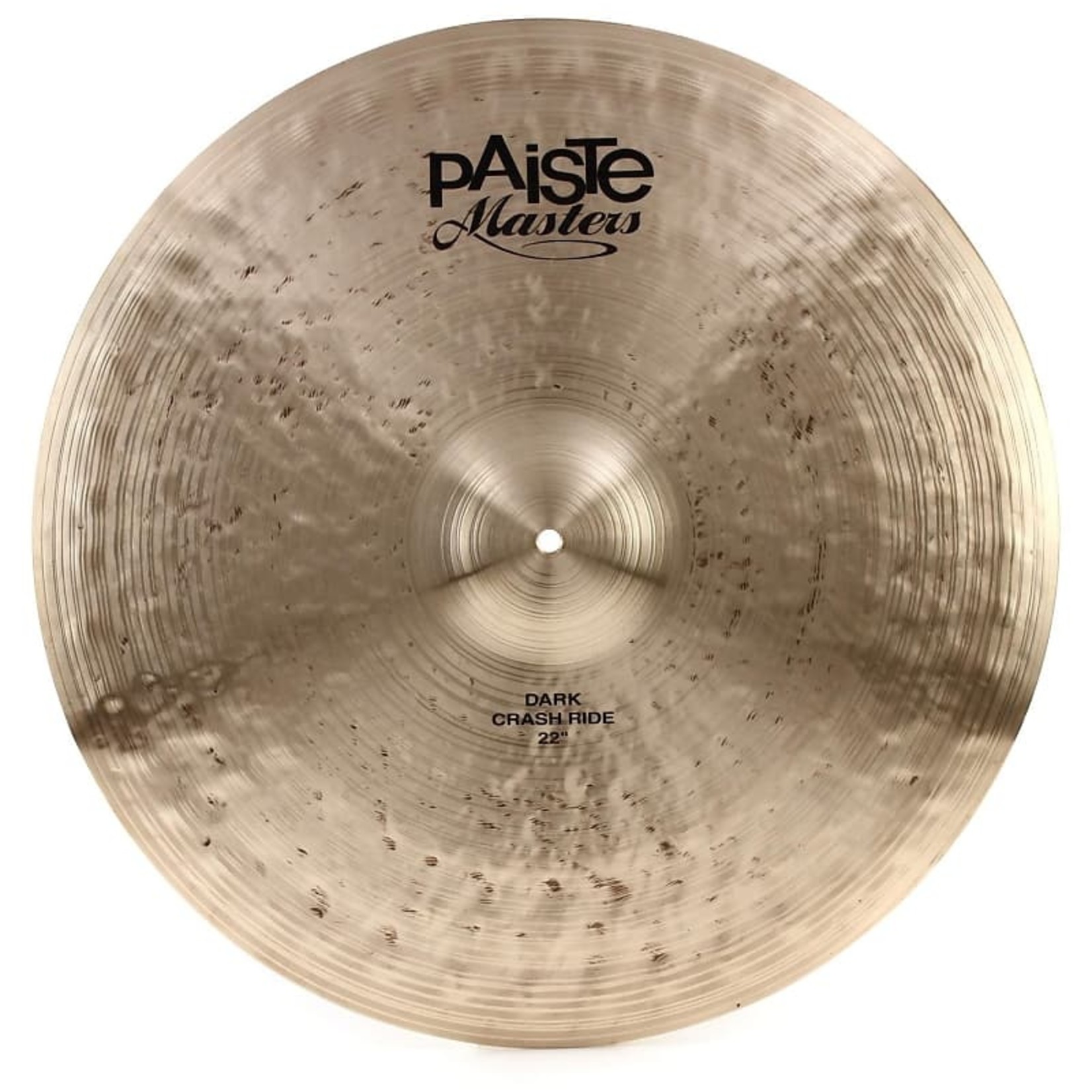 Paiste PAISTE 22" MASTERS DARK CRASH RIDE