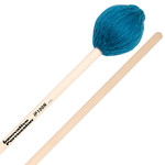 Innovative Percussion IP100N SOFT MARIMBA MALLETS - TEAL YARN - NATURAL BIRCH