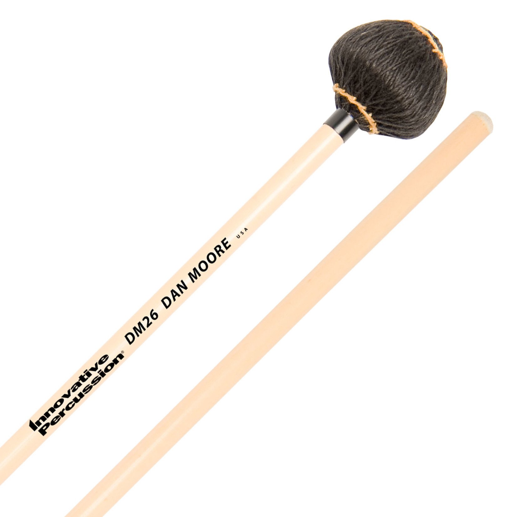 Innovative Percussion DM26 DAN MOORE / MEDIUM HARD VIBRAPHONE / MARIMBA MALLETS - RATTAN