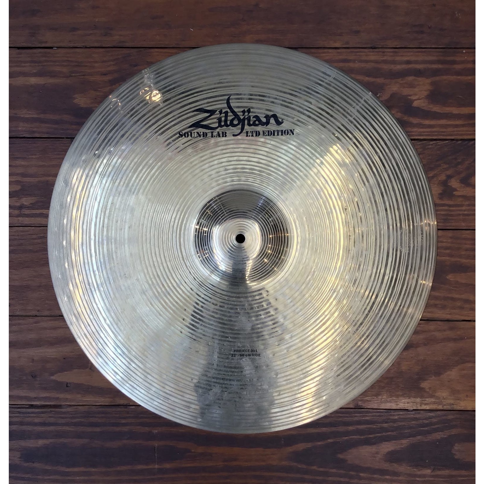 Zildjian USED Zildjian Sound Lab Limited Edition Project 391 22" Ride Cymbal