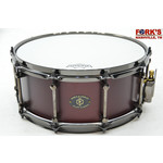 Noble and Cooley Noble & Cooley Alloy Classic 6x14 Cast Aluminum Snare Drum "Matte Burgundy"
