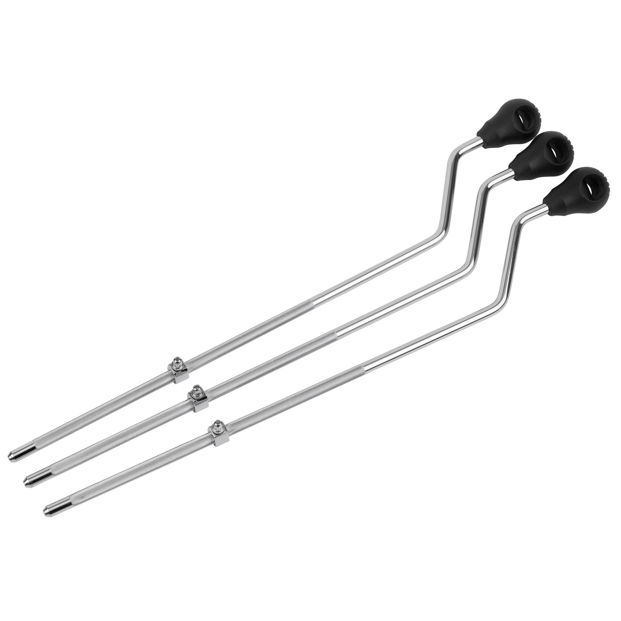 Pearl Floor Tom Legs, 3piece set w/Stop Locks Forks Drum Closet