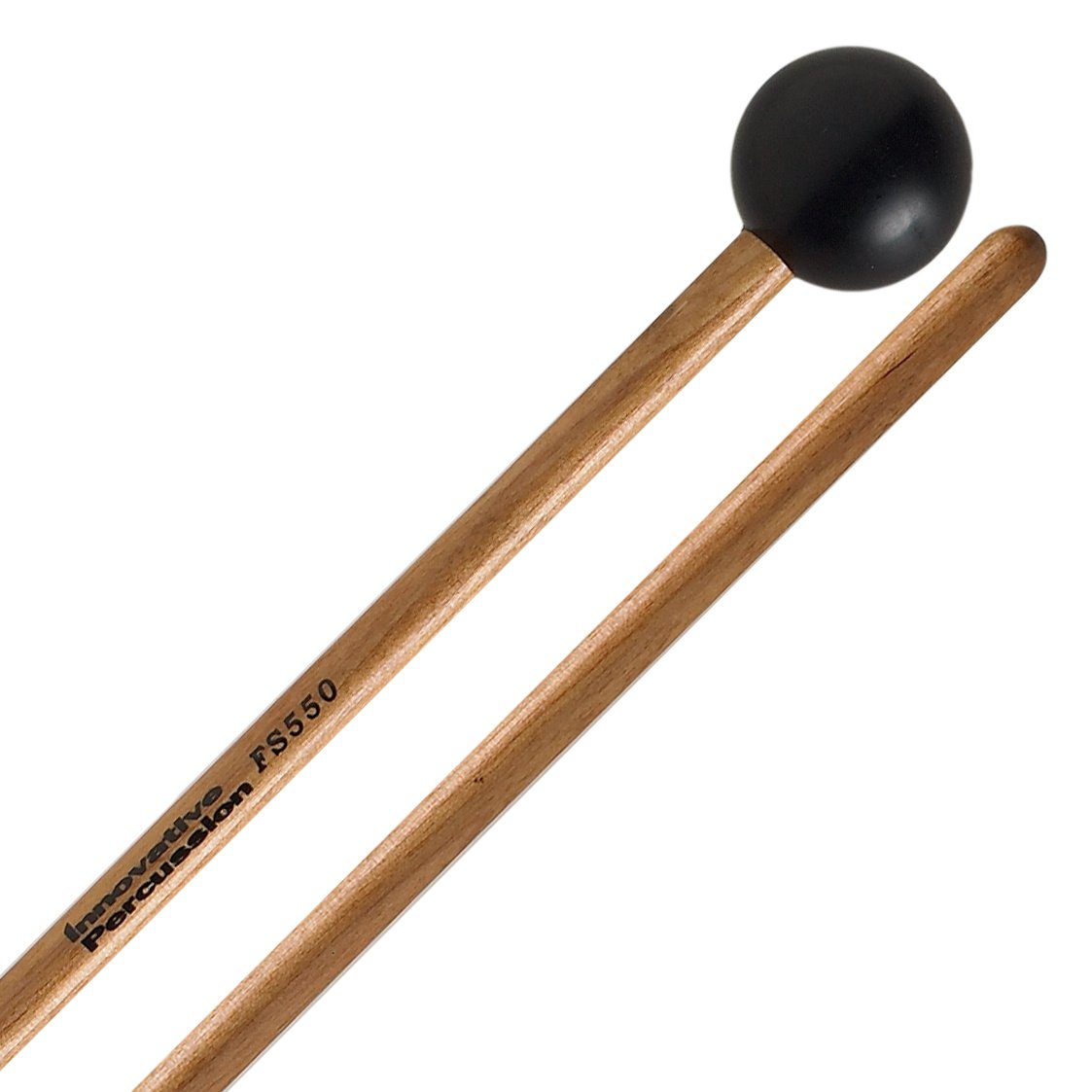 IP HEAVY BASS MARIMBA MALLETS - BLACK CORD - BIRCH - Forks Drum Closet