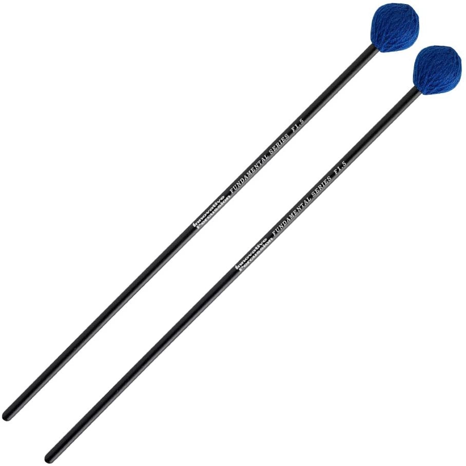 IP MEDIUM MARIMBA MALLETS BLUE YARN BIRCH Forks Drum Closet