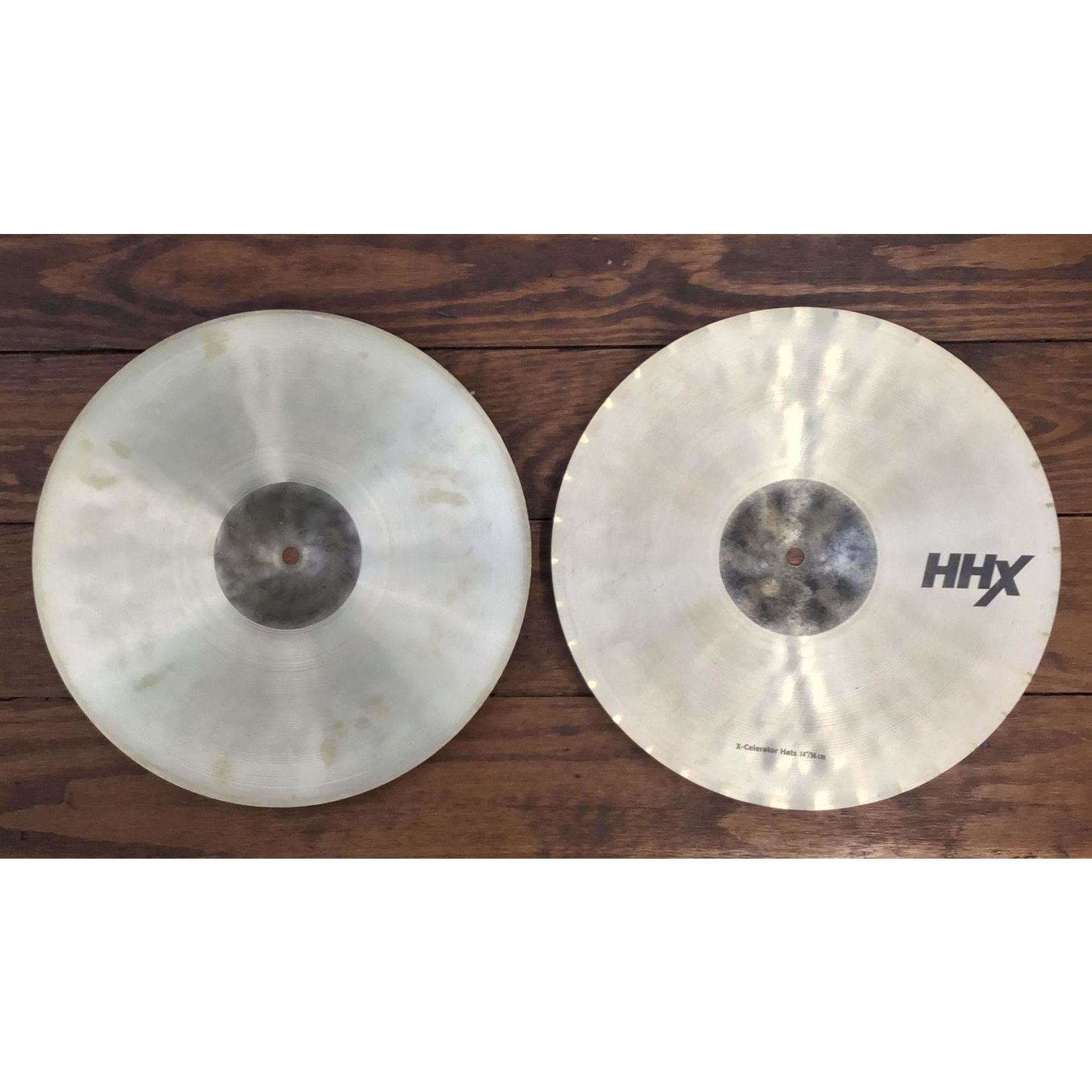 Sabian USED Sabian HHX 14"  X-Celerator Hi-Hat Cymbals (Pair)