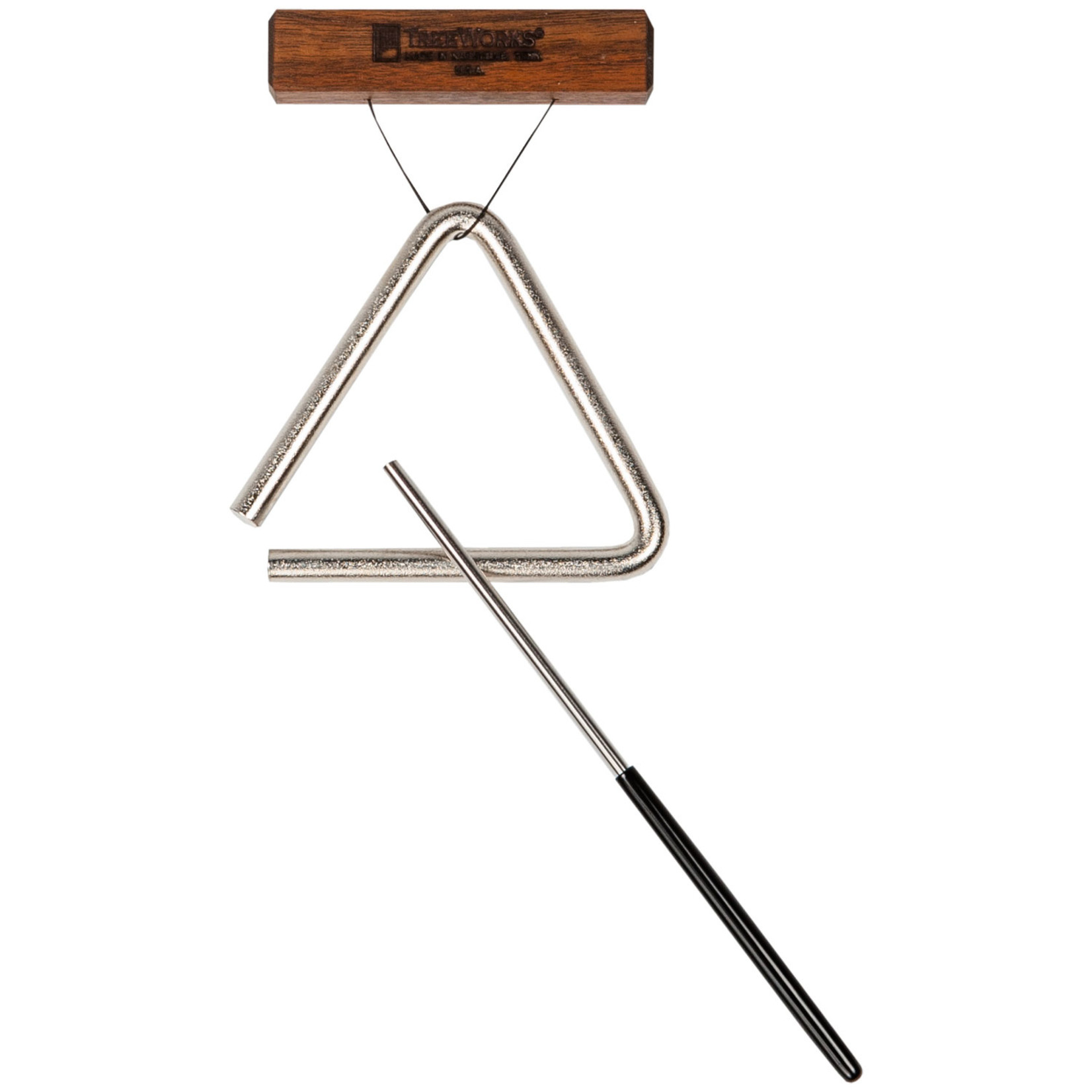 Treeworks TRE-HS04 American-made 4-Inch Triangle with Beater/Striker and Holder