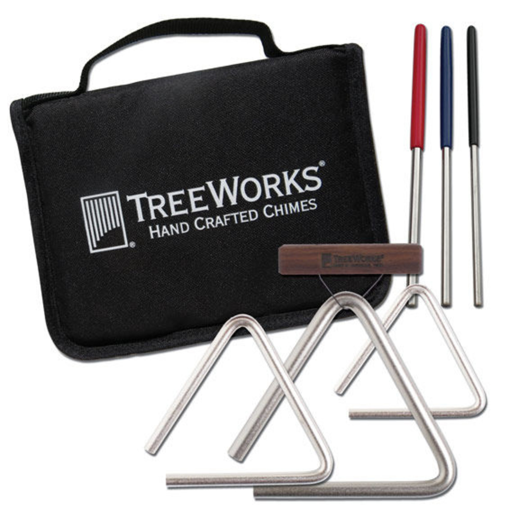 Treeworks TRE-57bp Studio-Grade Triangle Set with Beaters & Bag