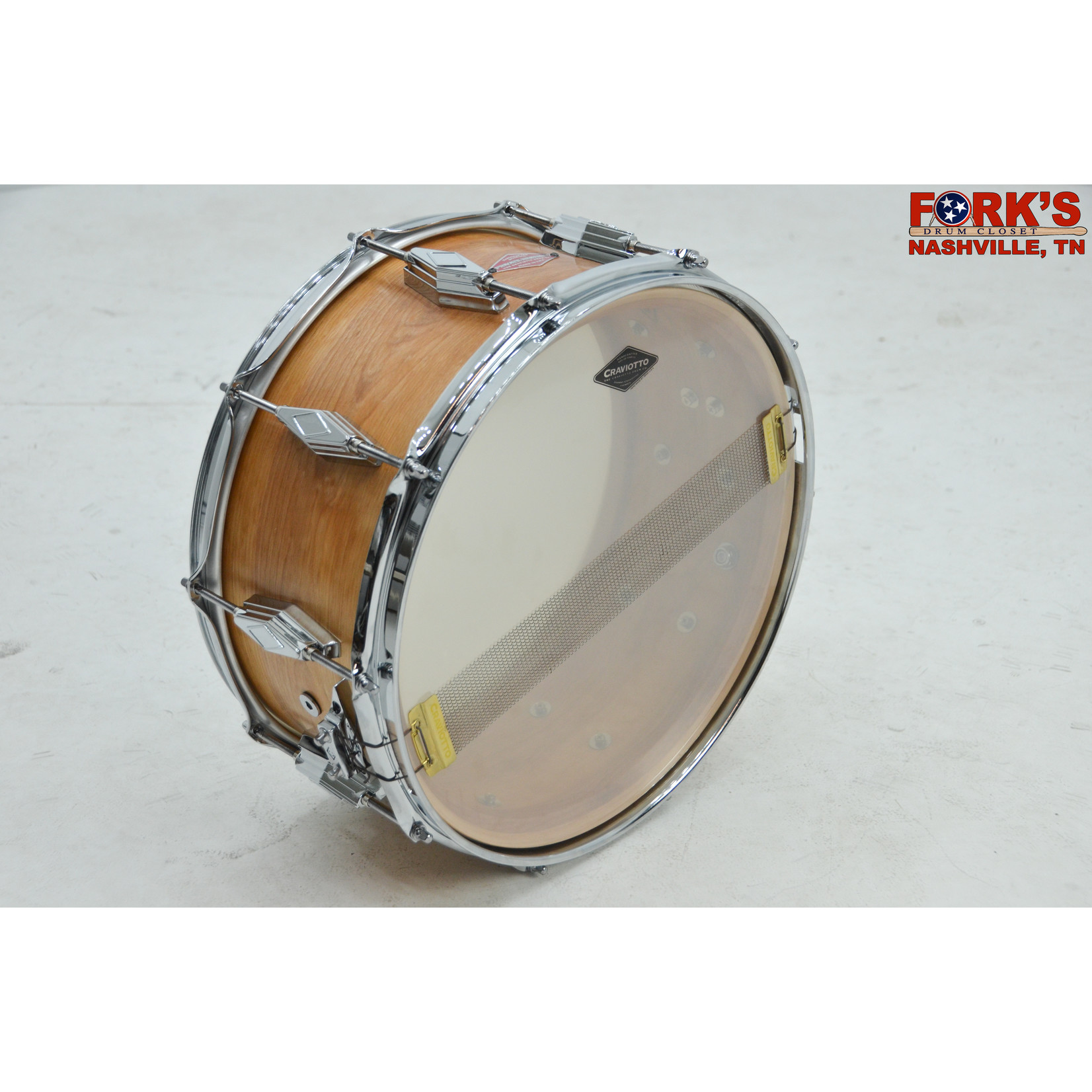 Craviotto Craviotto Private Reserve SJRS model 6.5x14 Snare Drum - 'Timeless Birch' (#4 of 10)