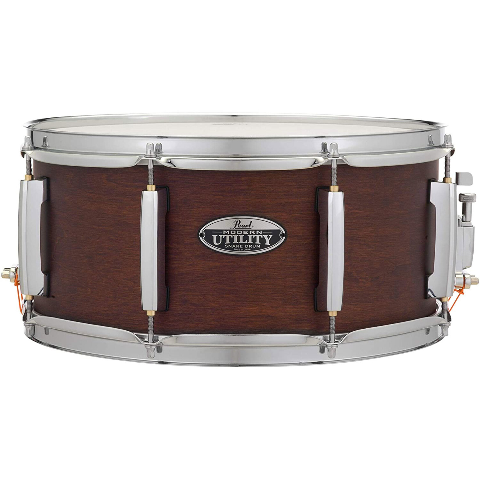 Pearl Pearl Modern Utility 14"x6.5" Snare in Satin Brown