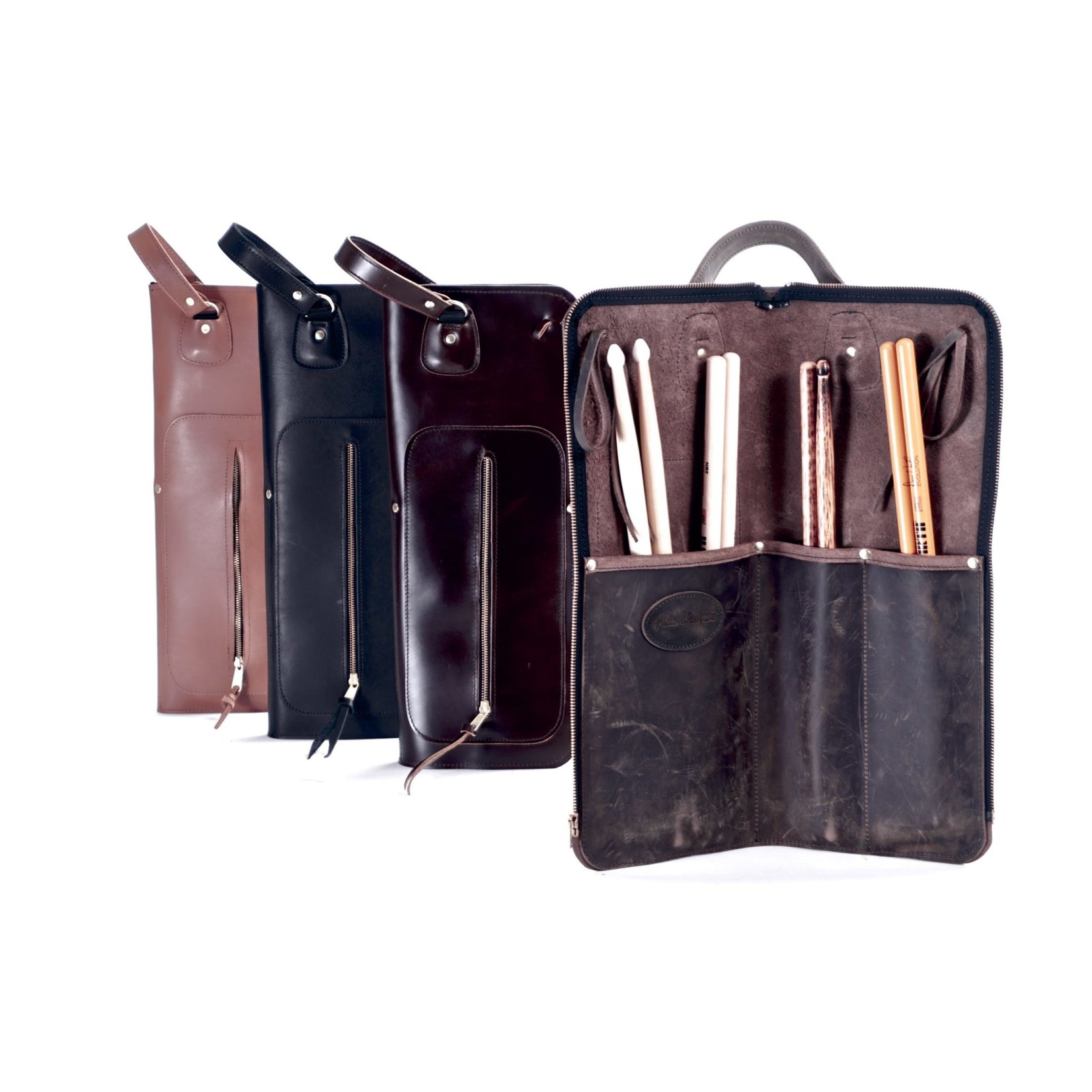 Cronkhite Stick and Mallet Bags Cronkhite Stick and Mallet Bags British Tan Leather Stick Bag