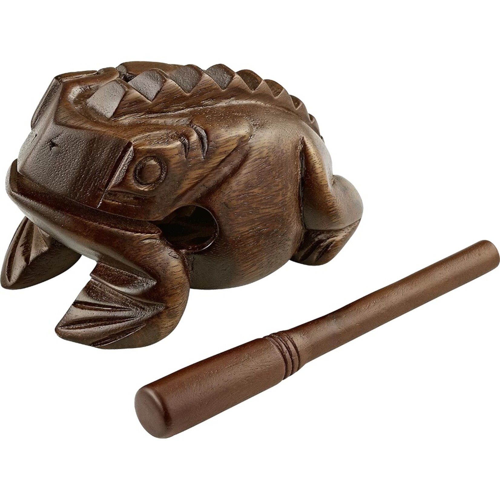 Meinl Meinl wooden frog, large, brown