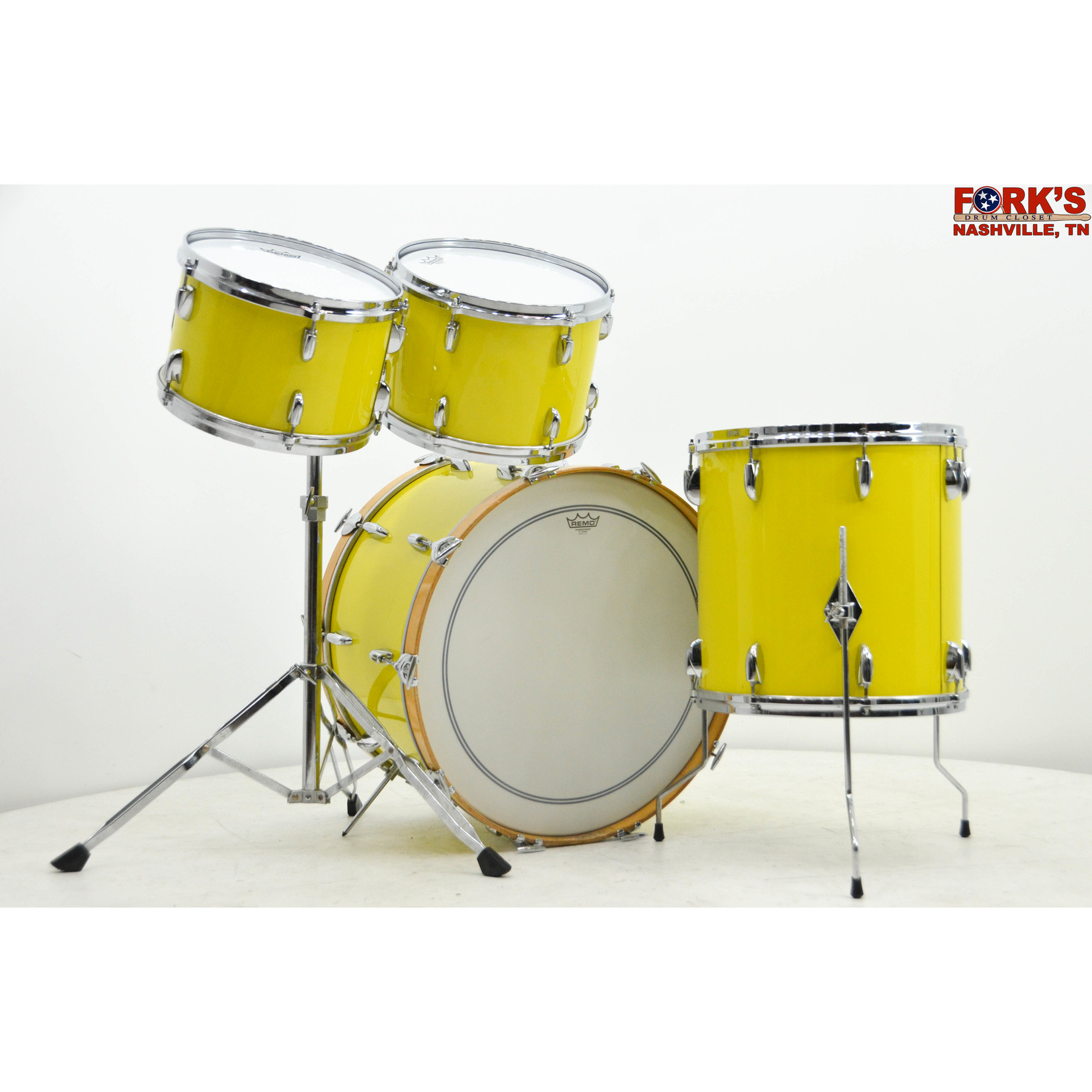 Gretsch Used Gretsch 1970's 4pc Drum Kit - "Yellow"