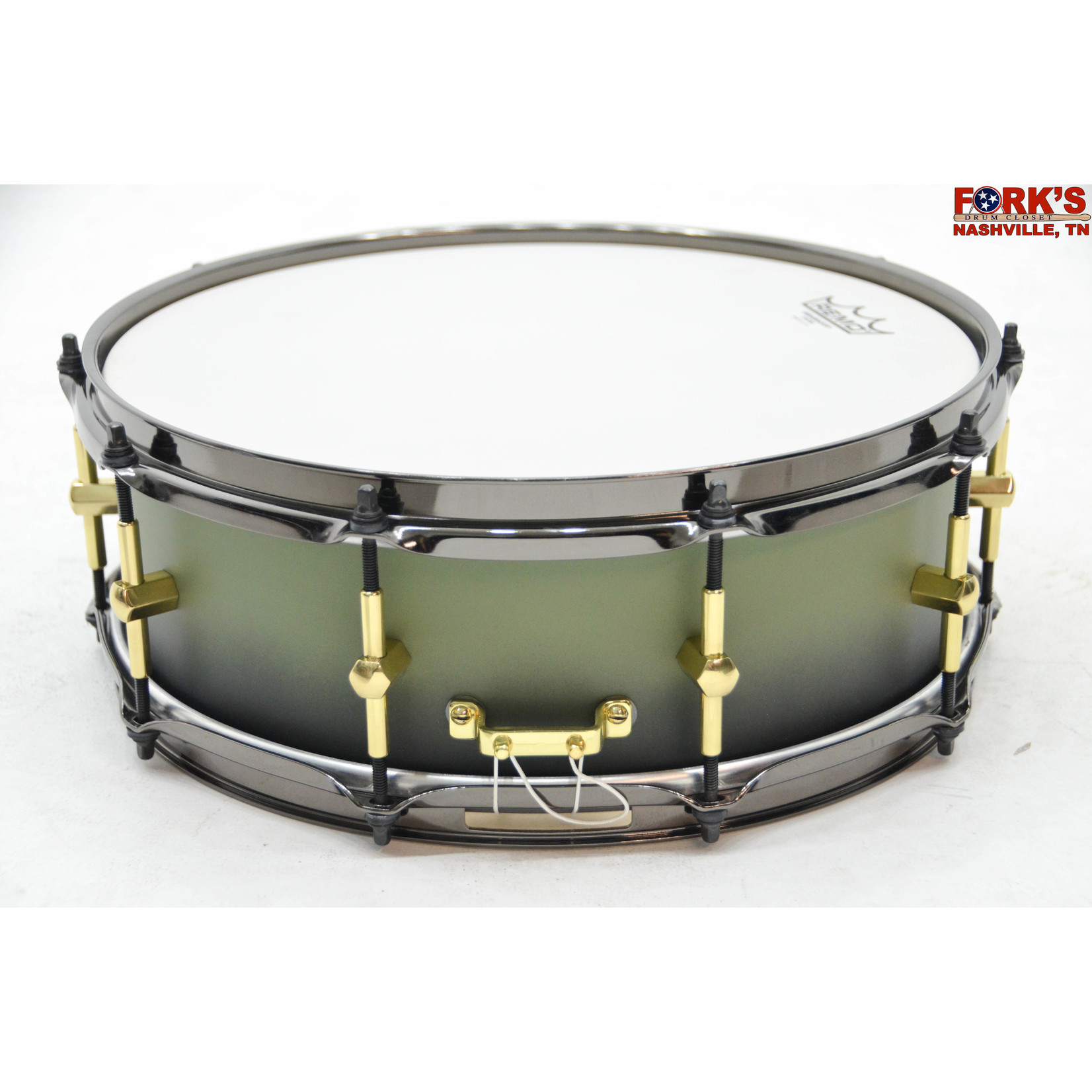 Noble and Cooley Noble & Cooley 5x14 Solid Shell Classic Snare Drum - Maple, "Sgt. Major"
