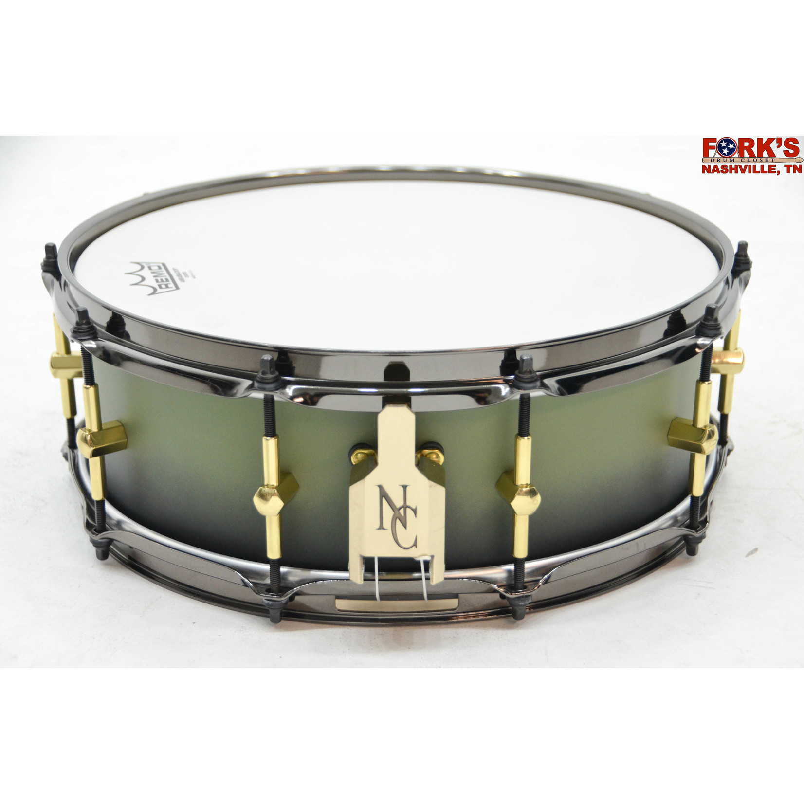 Noble and Cooley Noble & Cooley 5x14 Solid Shell Classic Snare Drum - Maple, "Sgt. Major"