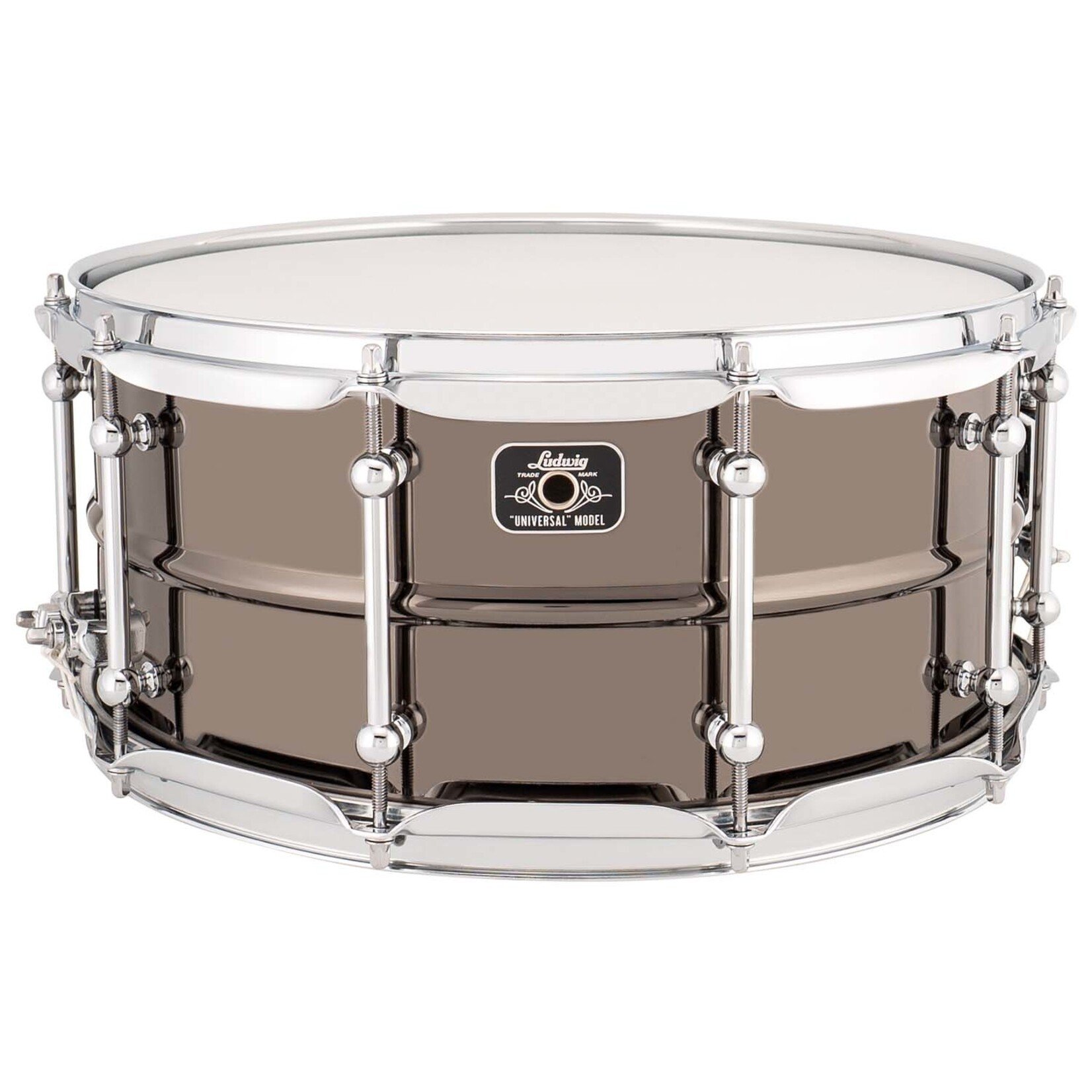 Ludwig Ludwig 7X13 Universal Brass Snare Drum With Chrome Hardware