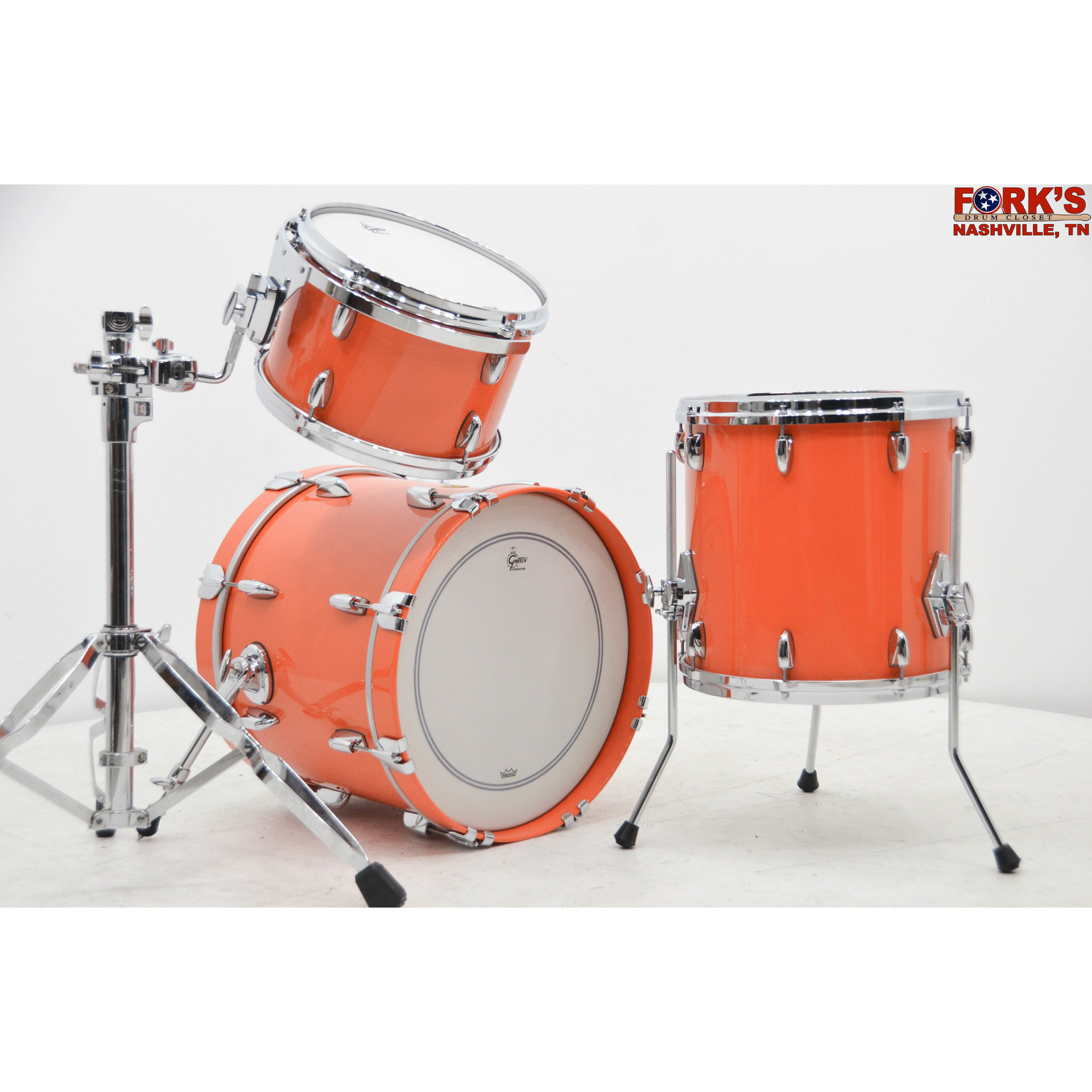 Gretsch Gretsch USA 3pc Drum Kit - "Gretsch Orange Lacquer"