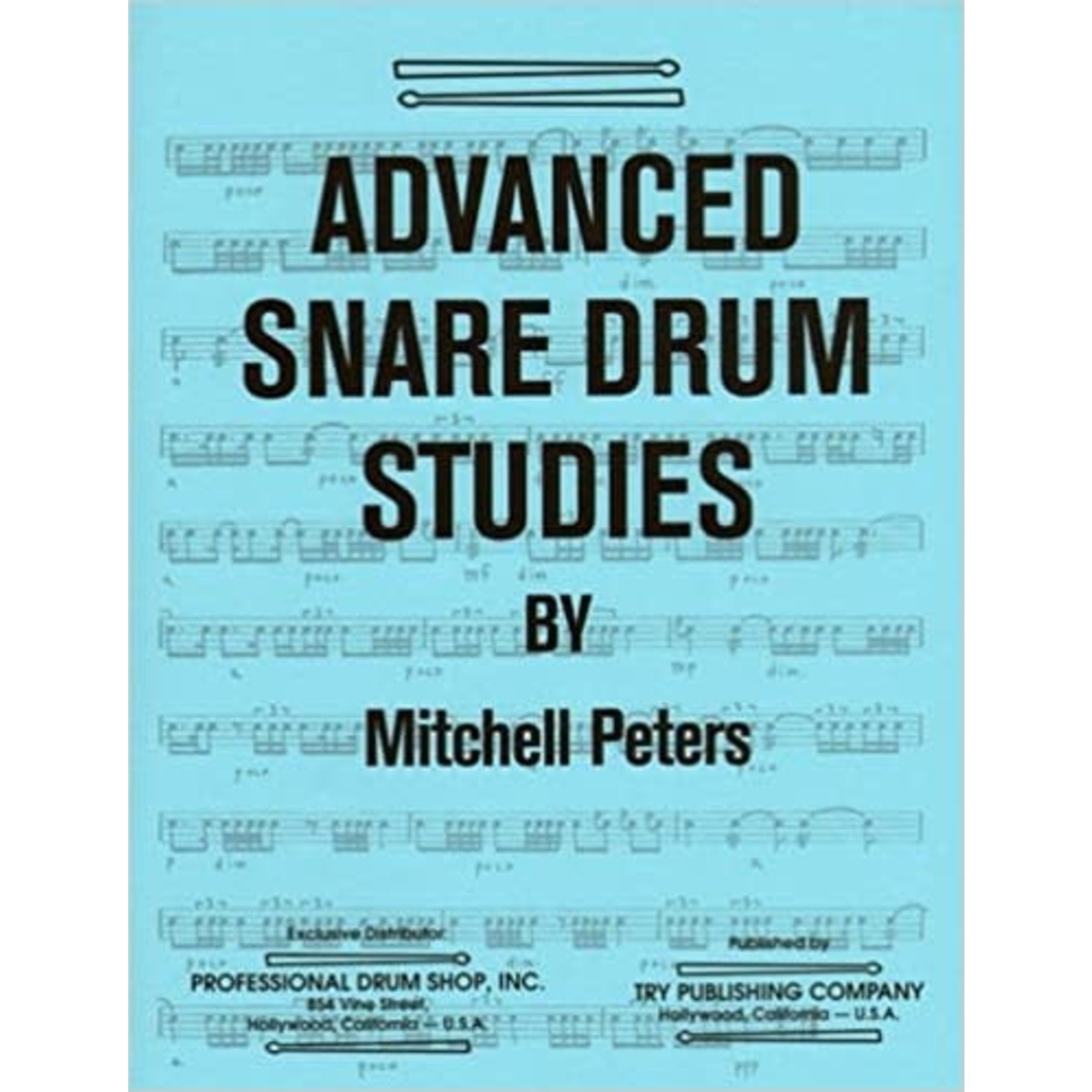 TRY Publishing Company Advanced Snare Drum Studies - Mitchell Peters