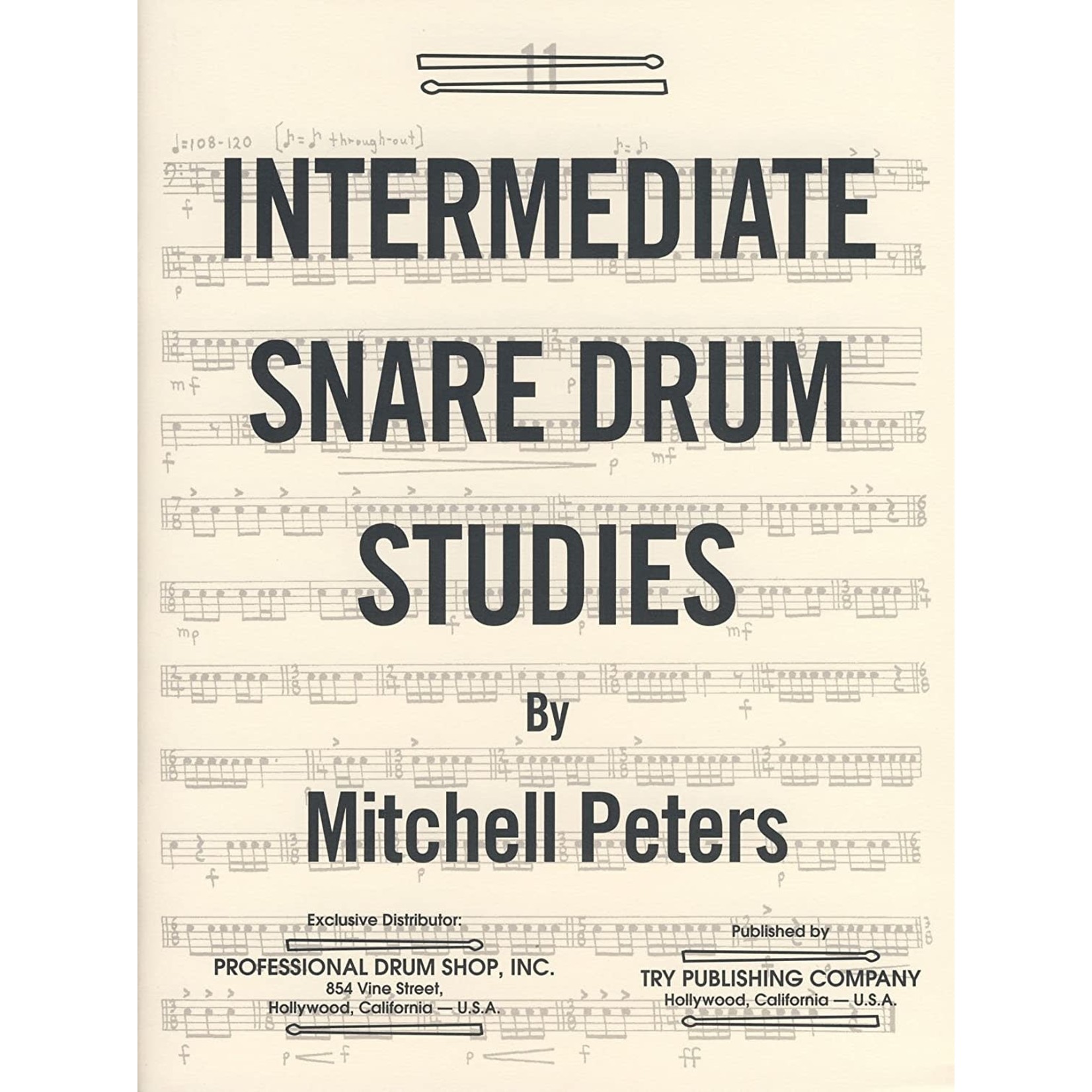 Intermediate Snare Drum Studies - Mitchell Peters