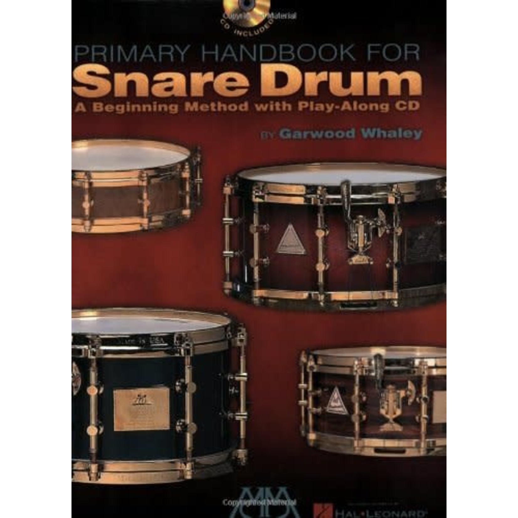 PRIMARY HANDBOOK FOR SNARE DRUM - GARWOOD WHALEY