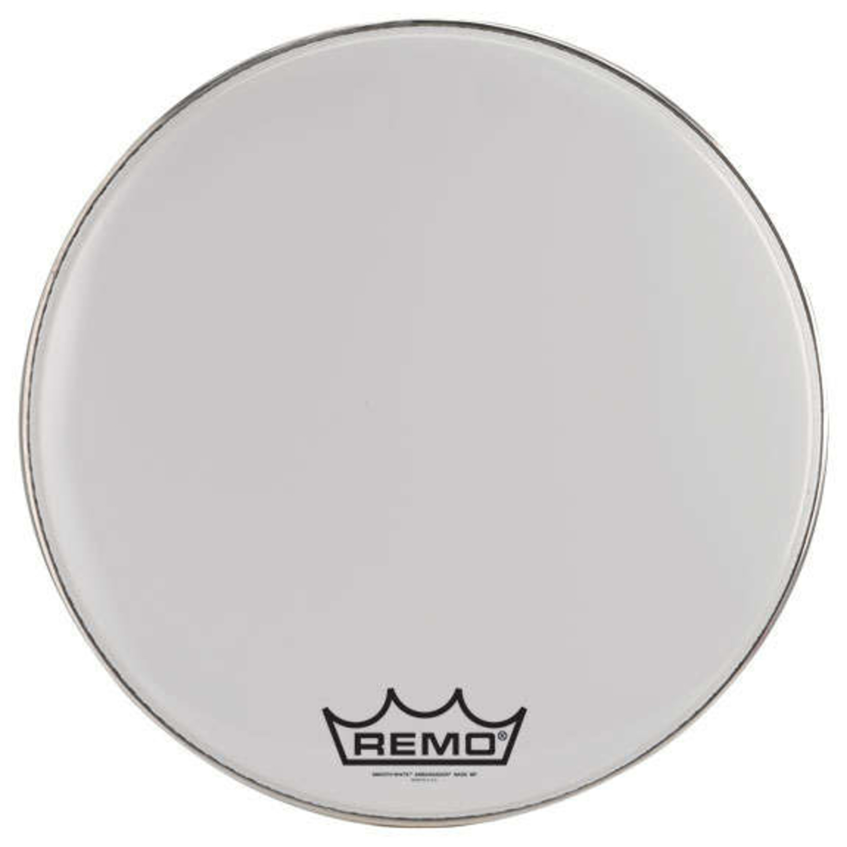 Remo Bass Emperor Smooth White 20" MP