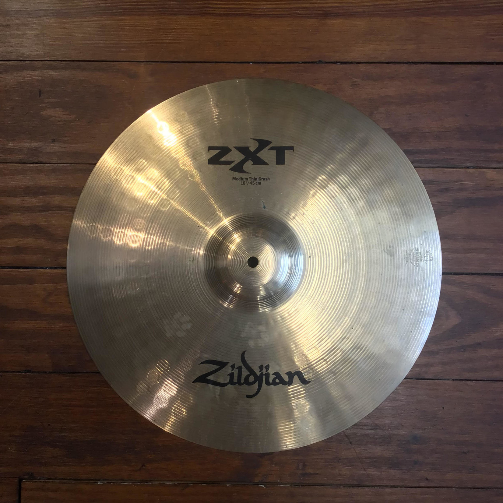 Zildjian USED Zildjian ZXT 18" Medium Thin Crash Cymbal