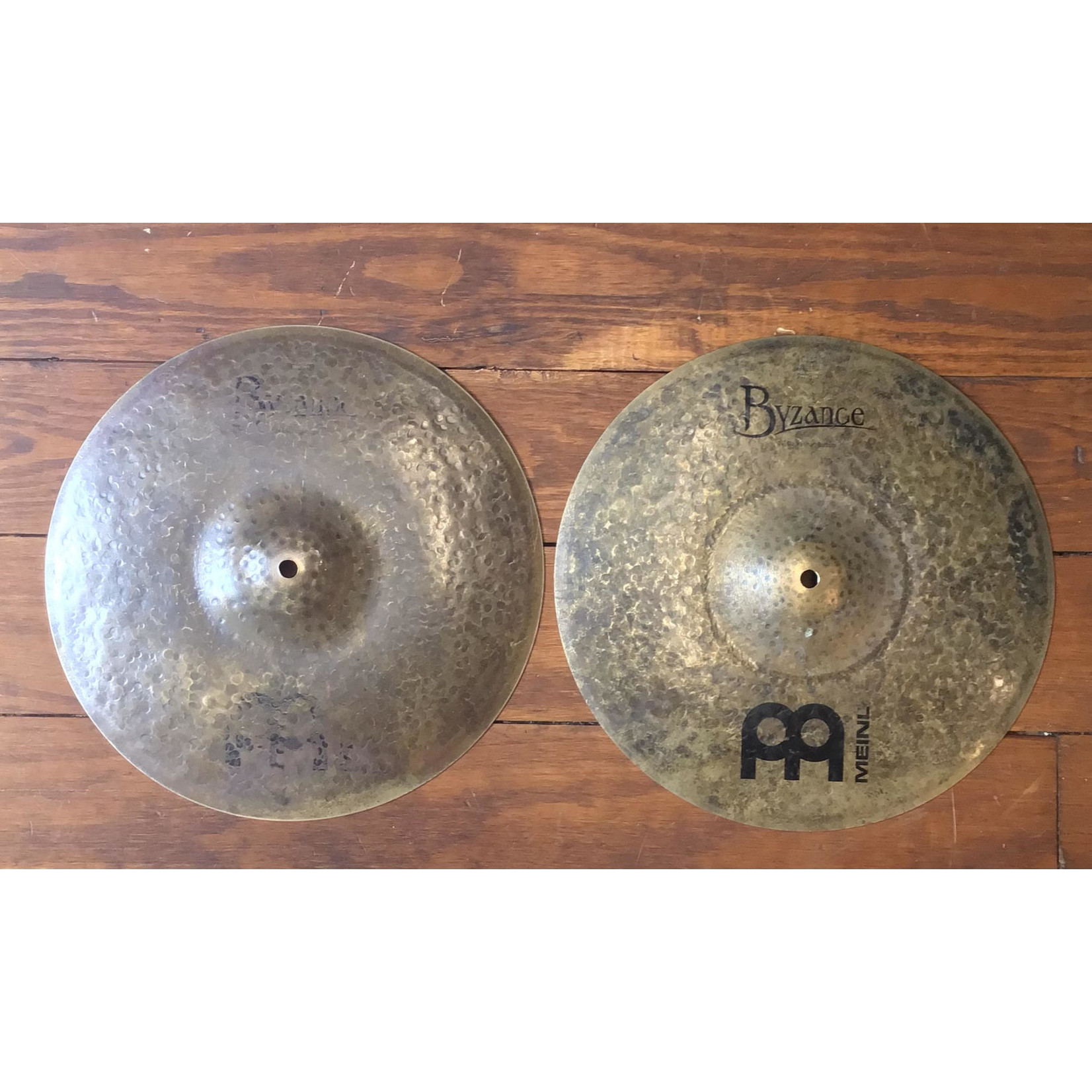 Meinl USED Meinl Byzance Dark 14" Hi-Hat Cymbals (Pair)