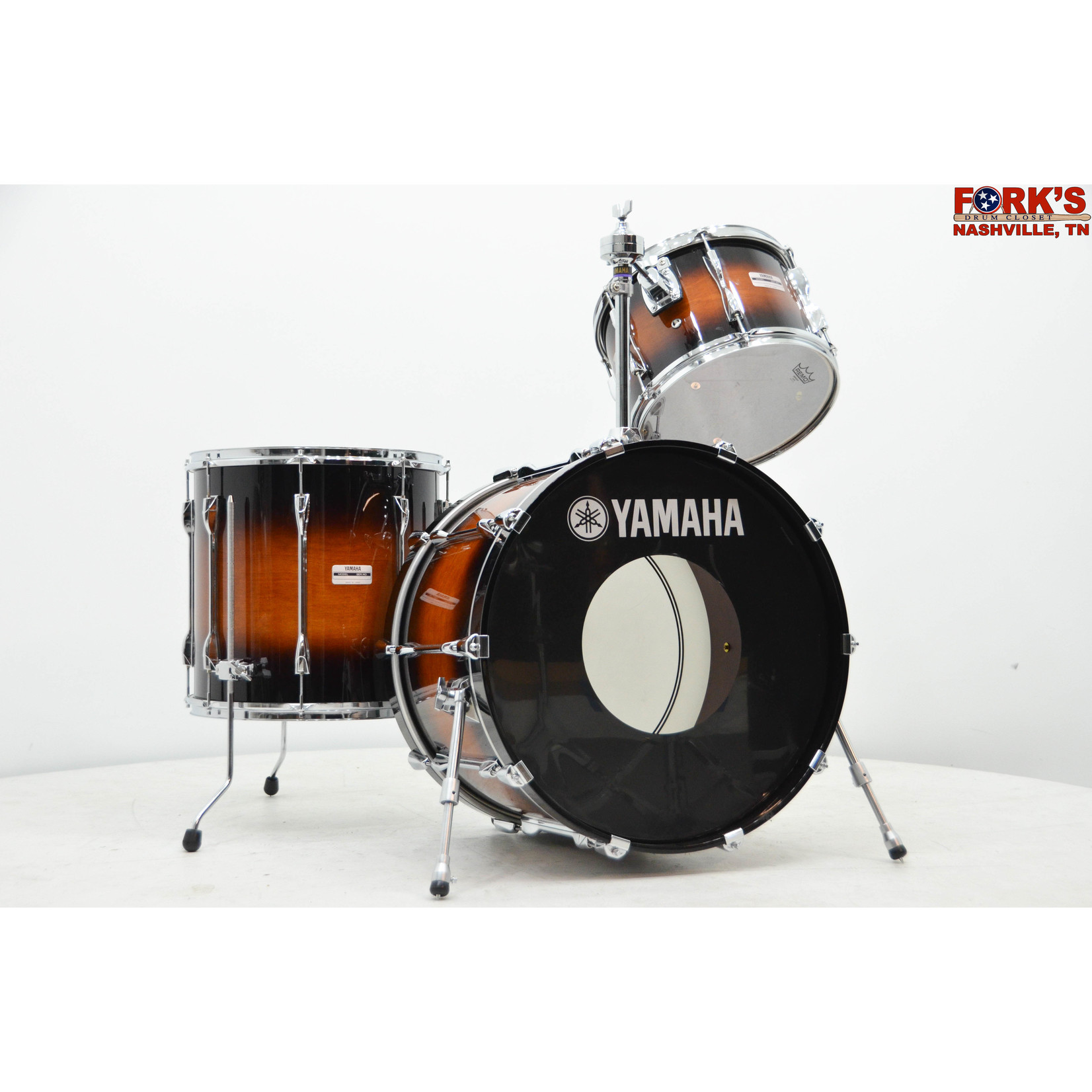 Yamaha Used Yamaha Recording Custom 3pc Drum Kit - "Antique Sunburst"