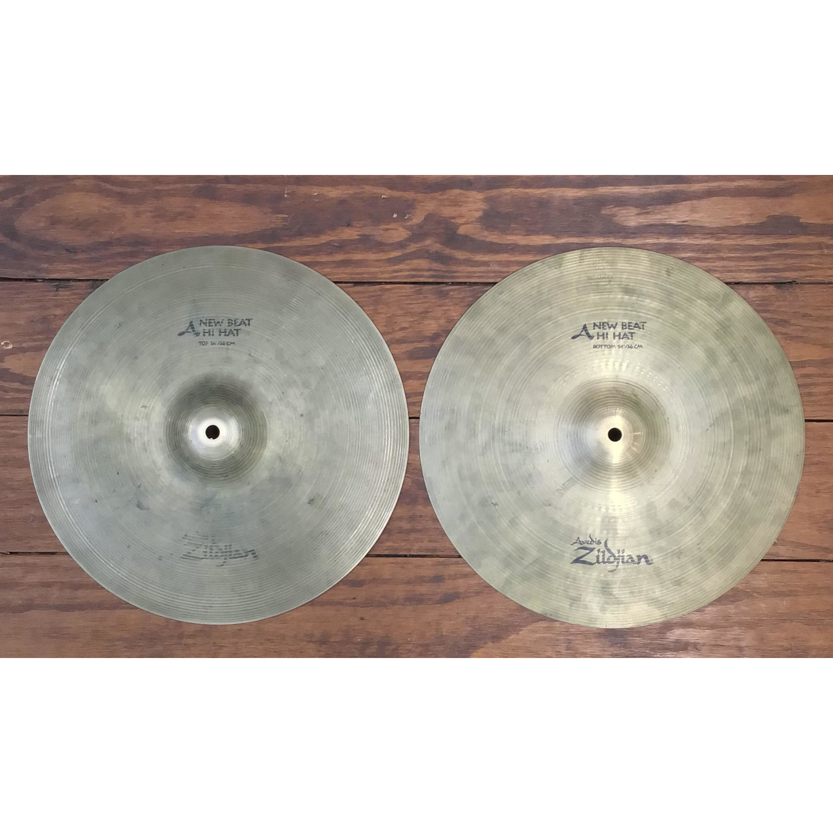 Zildjian USED Zildjian A 14" New Beat Hi-Hat Cymbals (Pair)