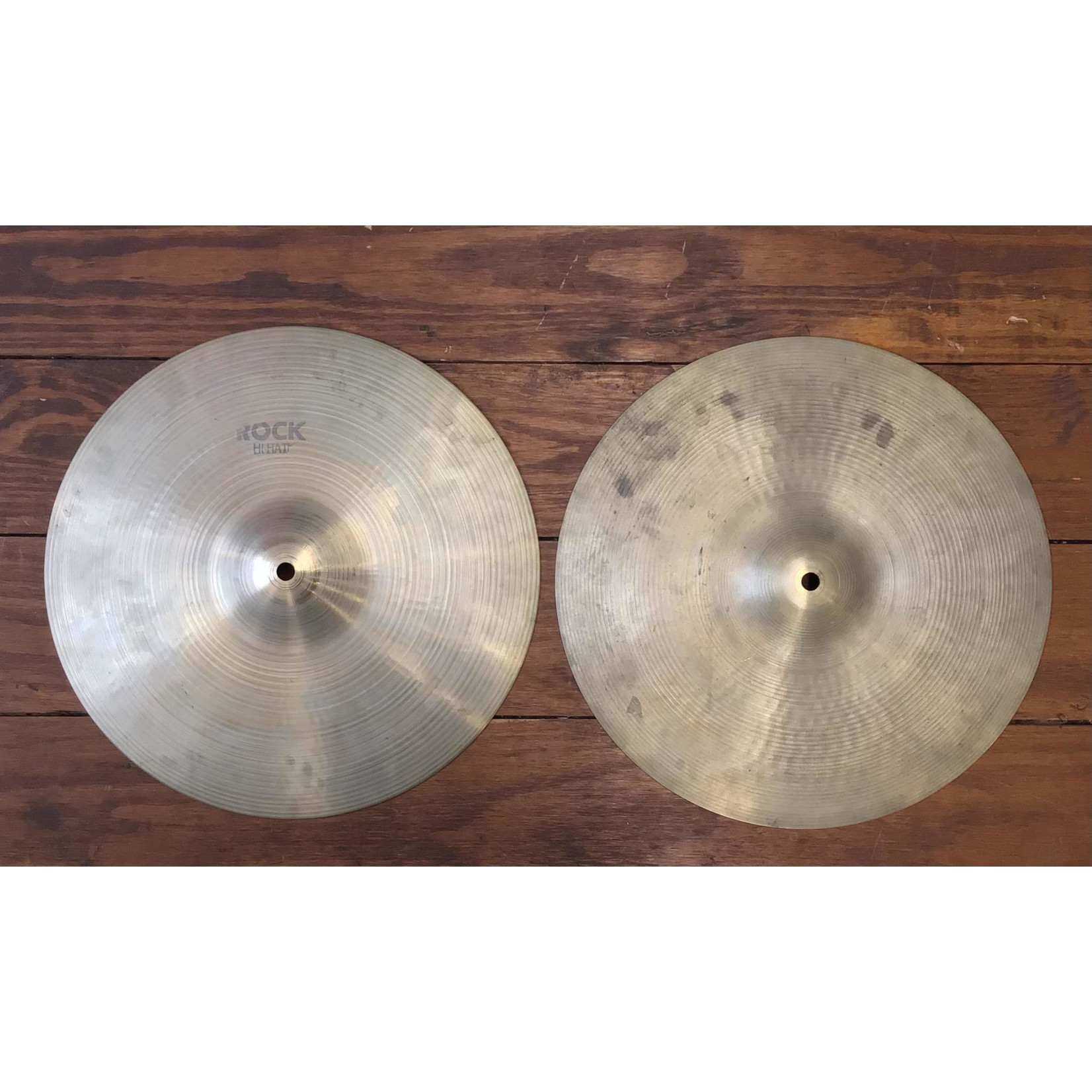 Zildjian USED Zildjian A 14" Rock Hi-Hat Cymbals (Pair)