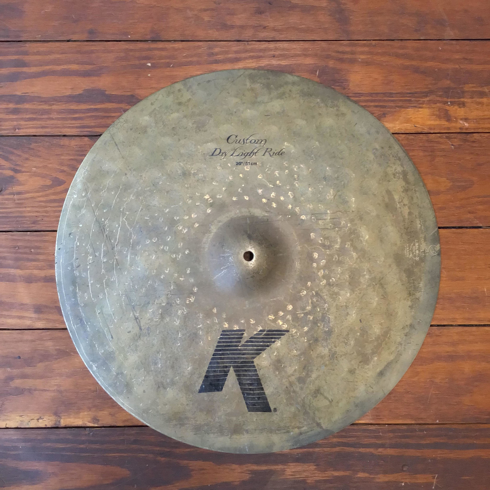 超特価】【超特価】希少 Zildjian K Custom Dry Light Ride 20” 器材