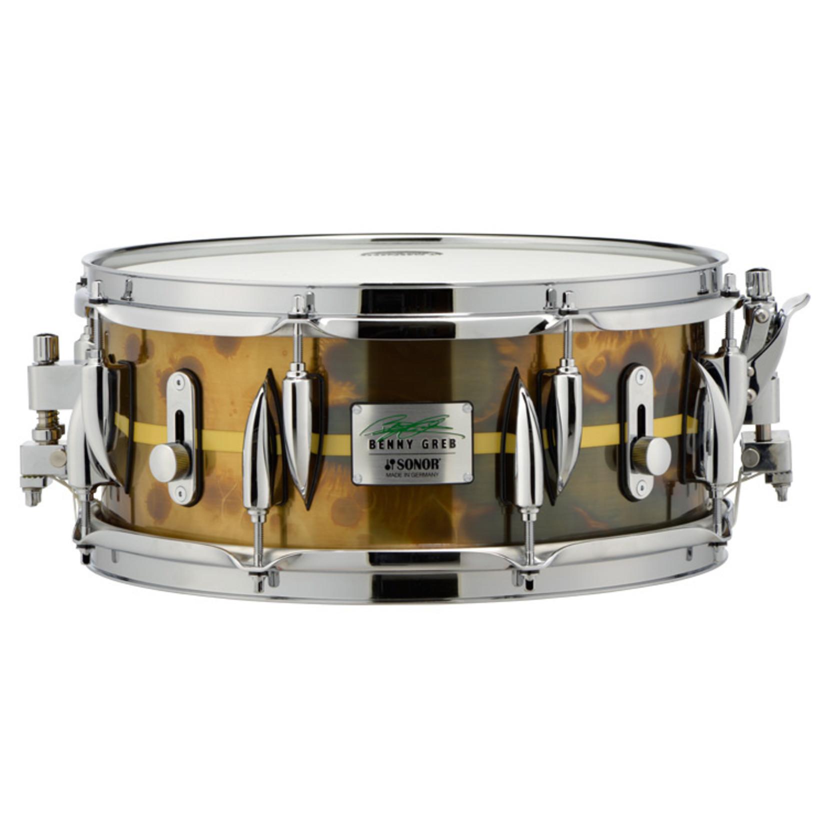 Sonor Sonor Signature 5.75x13 Brass Snare Drum - “Benny Greb”