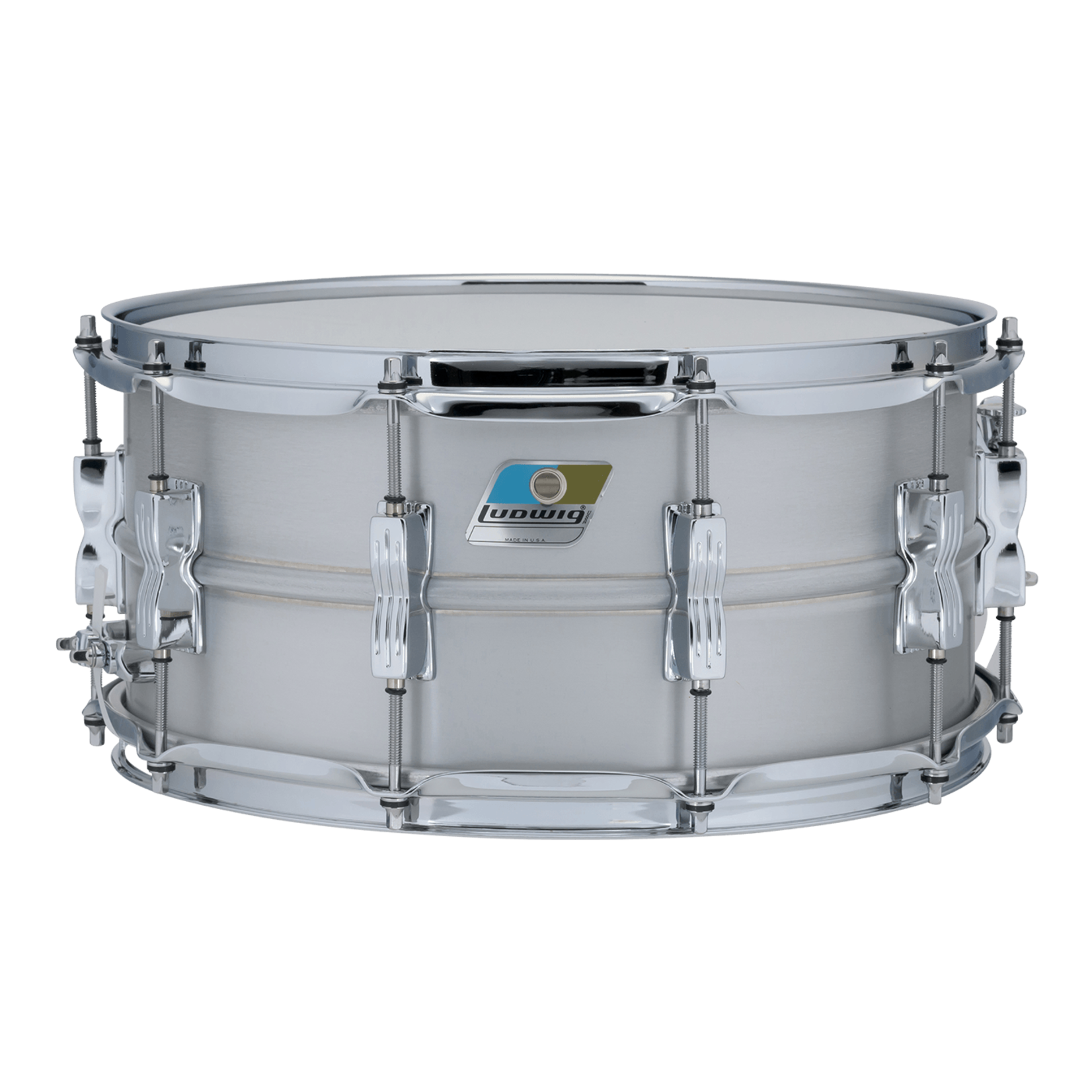 Ludwig Ludwig 5X14 10-Lug Acrolite Aluminum Snare Drum