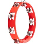Meinl Meinl Percussion 10" Headliner® Series Tour Tambourine, Dual row, Red, Stainless steel jingles