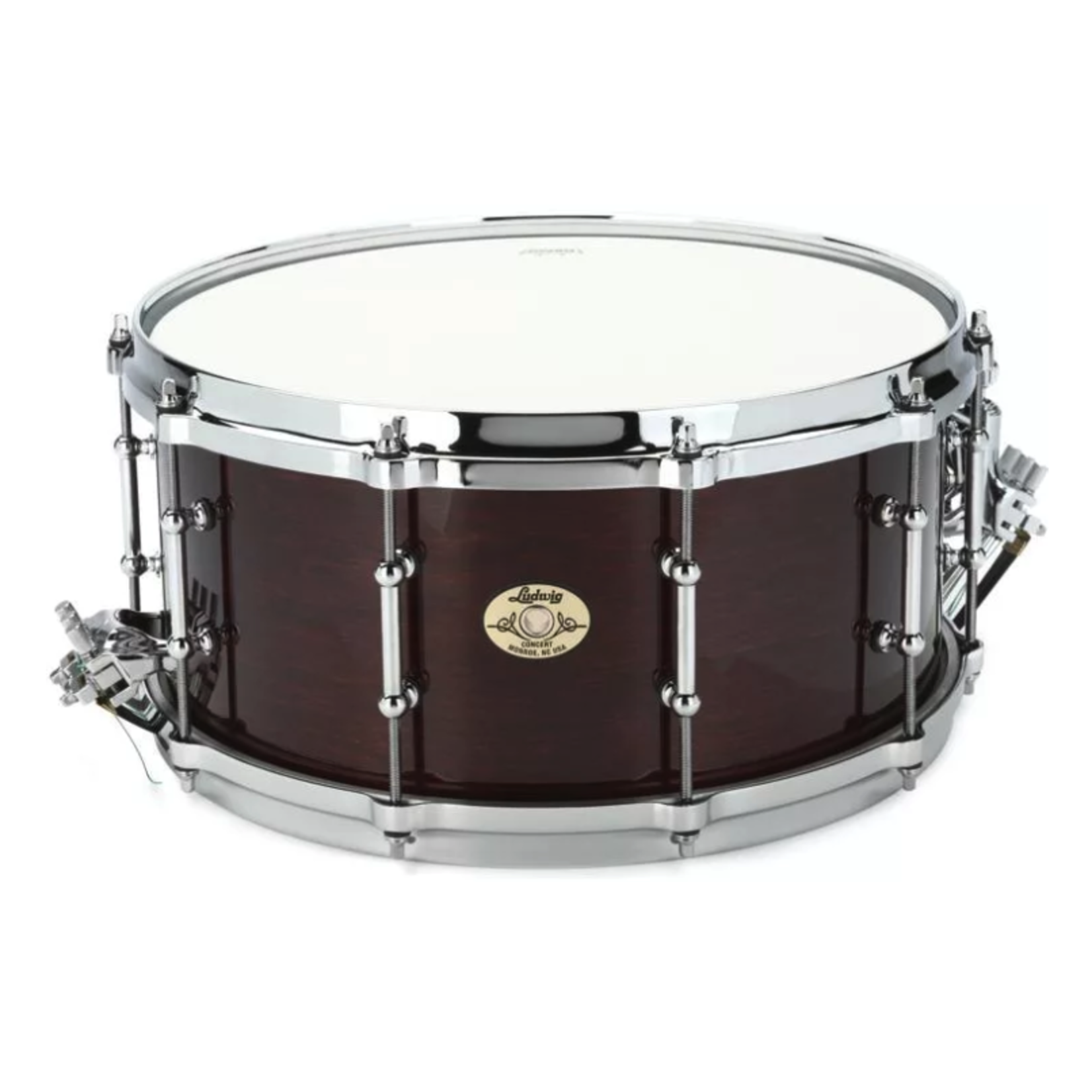 Ludwig 6.5 x 14 Mahogany Concert Snare Drum